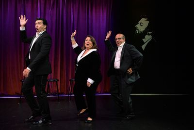 Bernardo Bermudez, Angelina Réaux, and Michael Sokol Photo