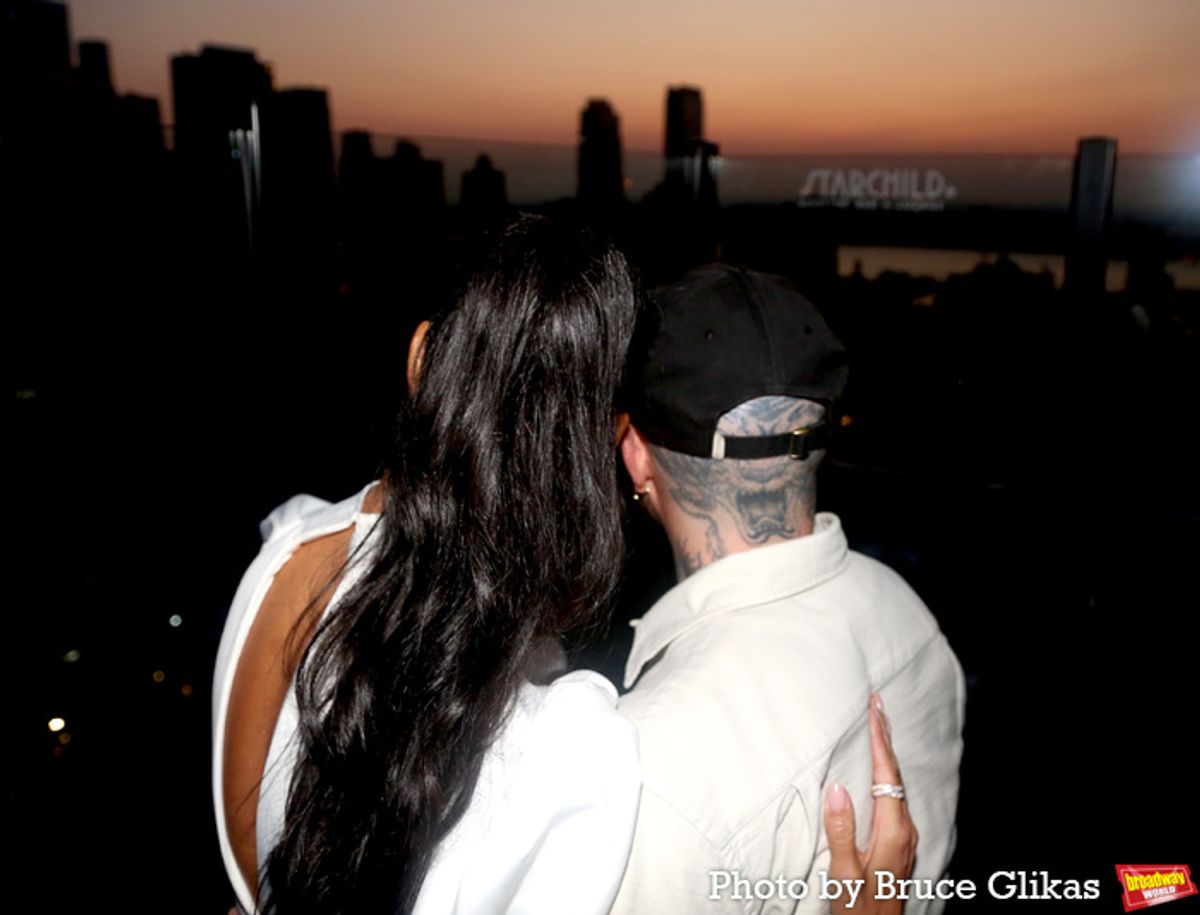 Nicole Scherzinger and Director Jamie Lloyd at 