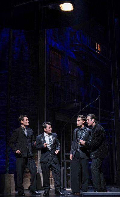 Taubert Nadalini, Nicholas Alexander, Anthony Carro, and Noah Archibald Photo