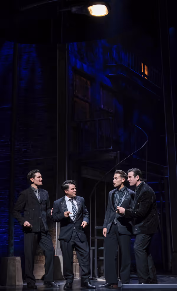 Taubert Nadalini, Nicholas Alexander, Anthony Carro, and Noah Archibald Photo