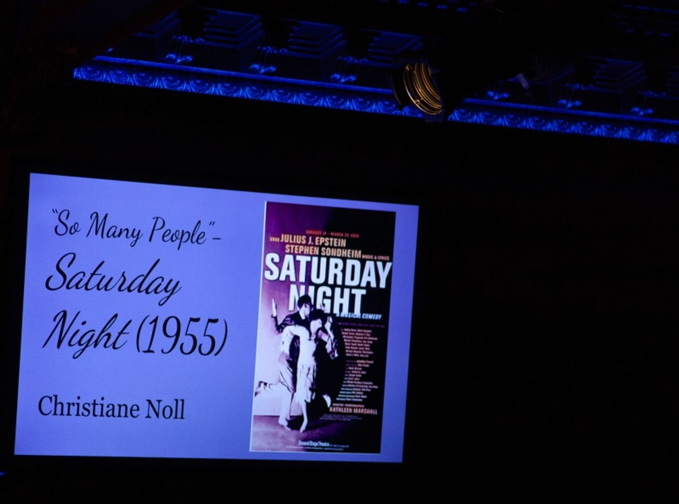 Review: BROADWAY BOUND Belongs at 54 Below Review: BROADWAY BOUND Belongs at 54 Below Image