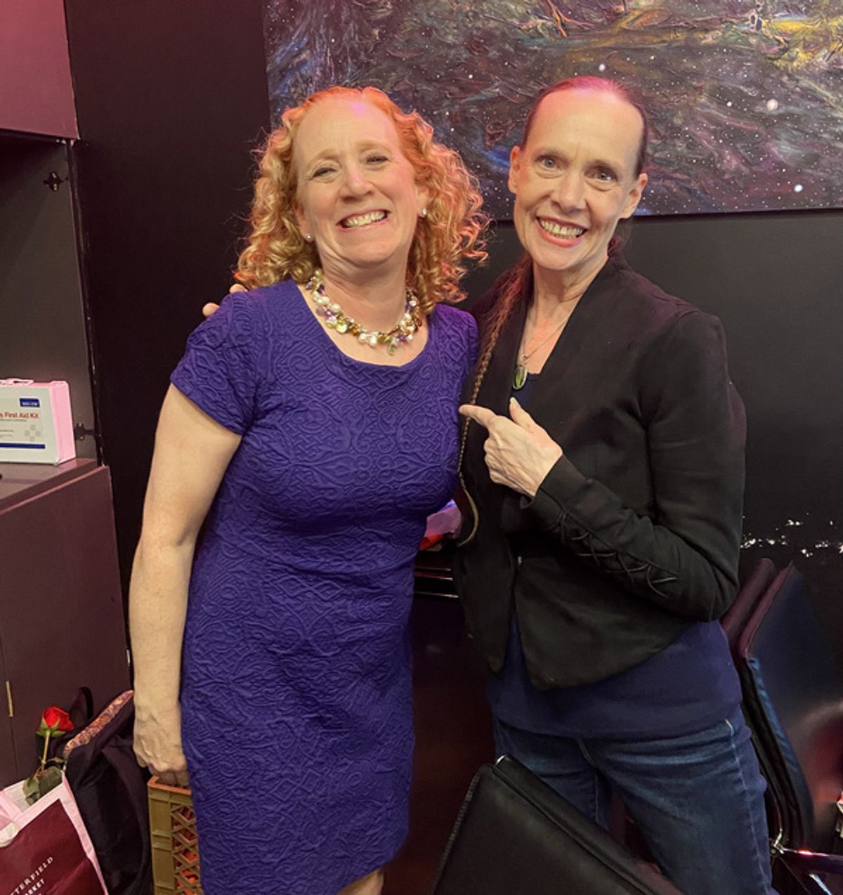 Pamela Weiler Grayson, Bambi Everson at 