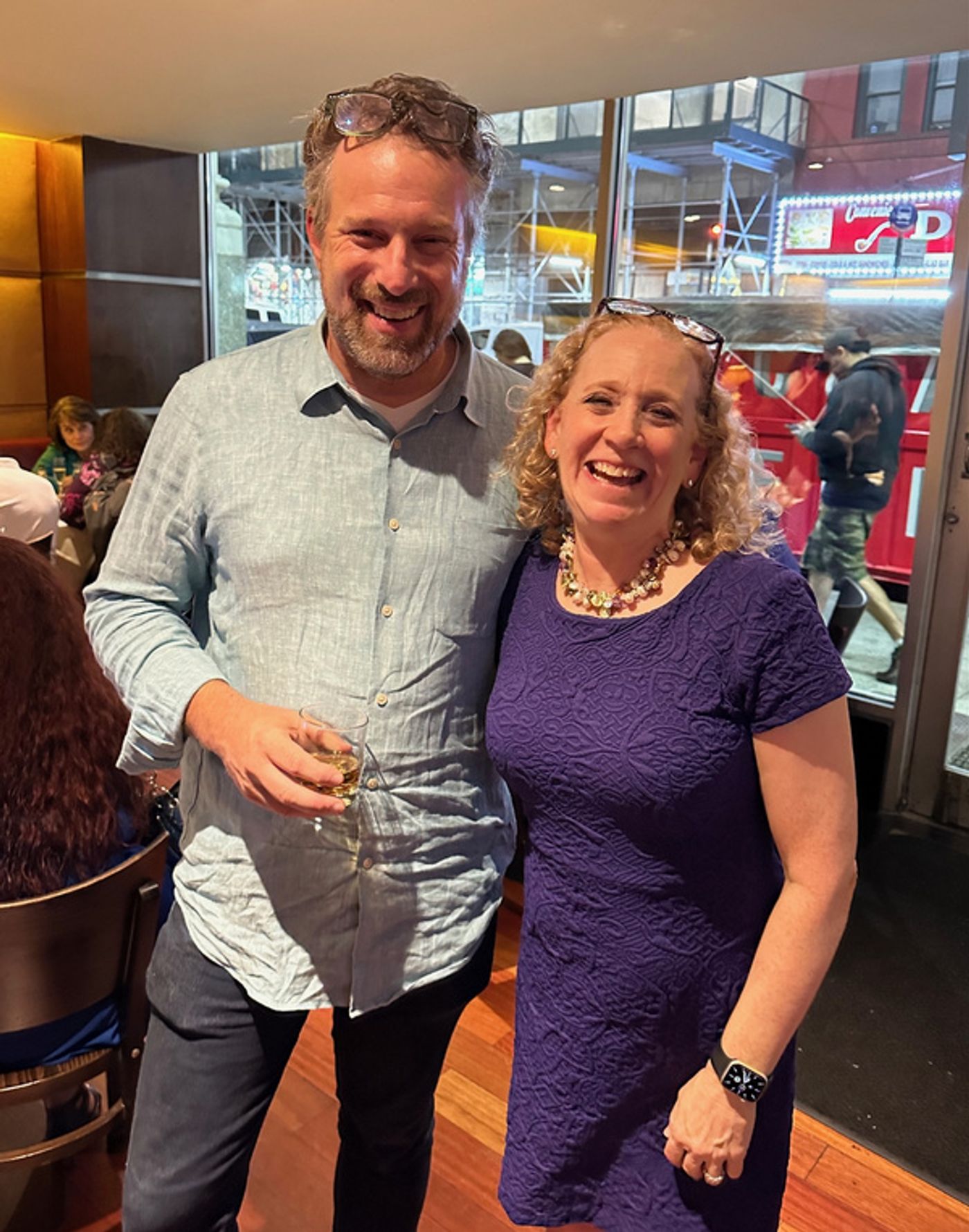 Photos: Opening Night of Pamela Weiler Grayson's New Play OBSERVANT at the Chain Theatre Photos: Opening Night of Pamela Weiler Grayson's New Play OBSERVANT at the Chain Theatre Image