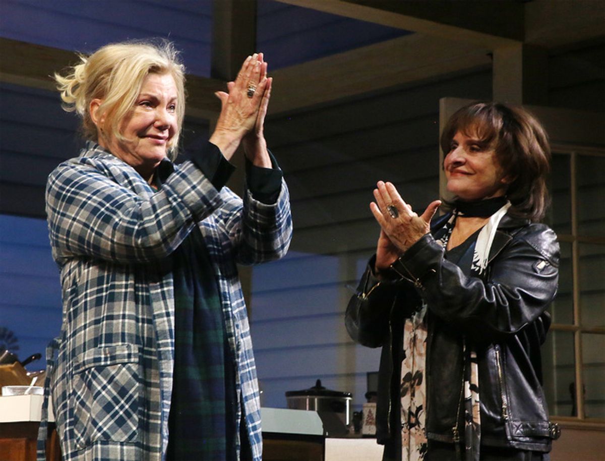 Marsha Mason and Patti LuPone at 