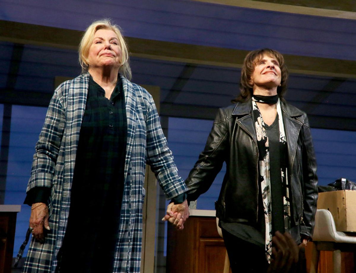 Marsha Mason and Patti LuPone at 
