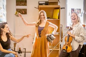 Ann Marcuson, Clare Foster and Philippa Hogg @ BroadwayWorld Ann Marcuson, Clare Foster and Philippa Hogg Photo