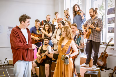 John Dagleish, Clare Foster and Company Photo