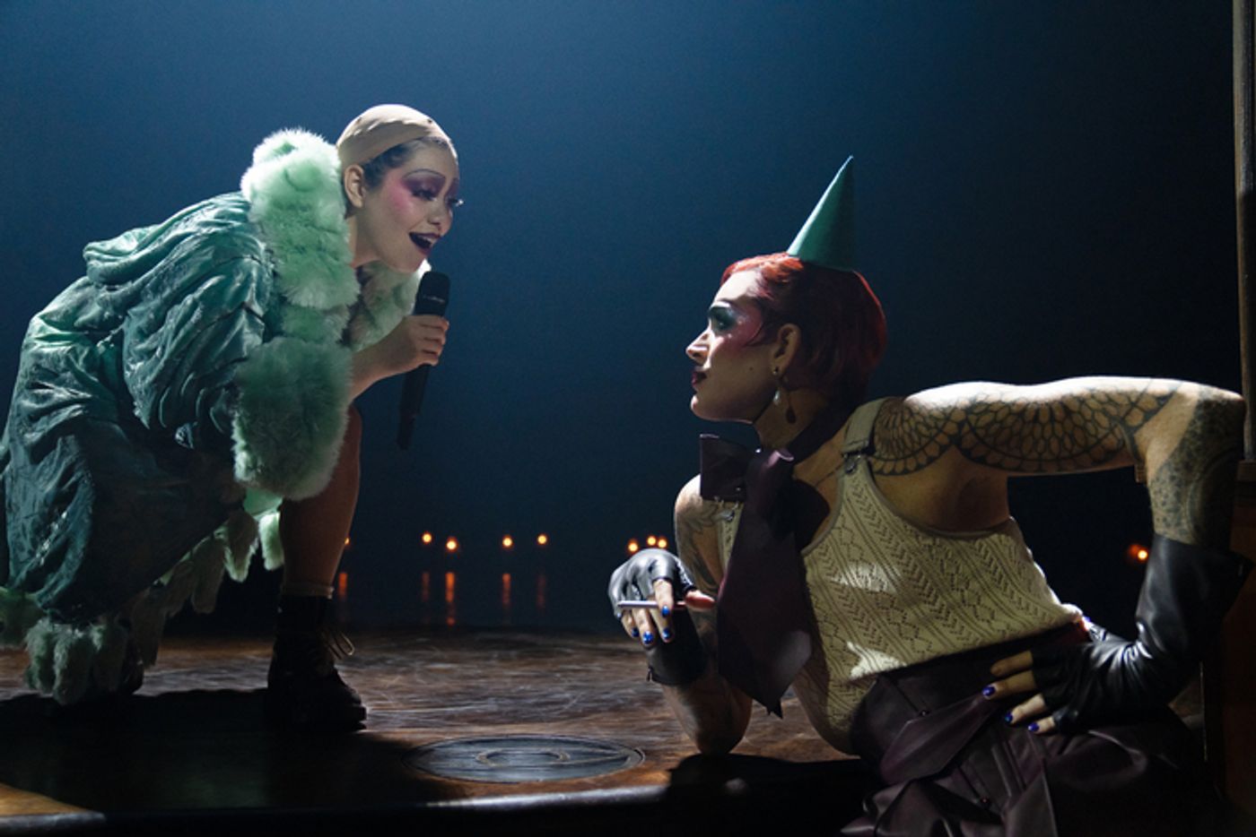 Photos: Adam Lambert and Auli'i Cravalho in CABARET AT THE KIT KAT CLUB  Image