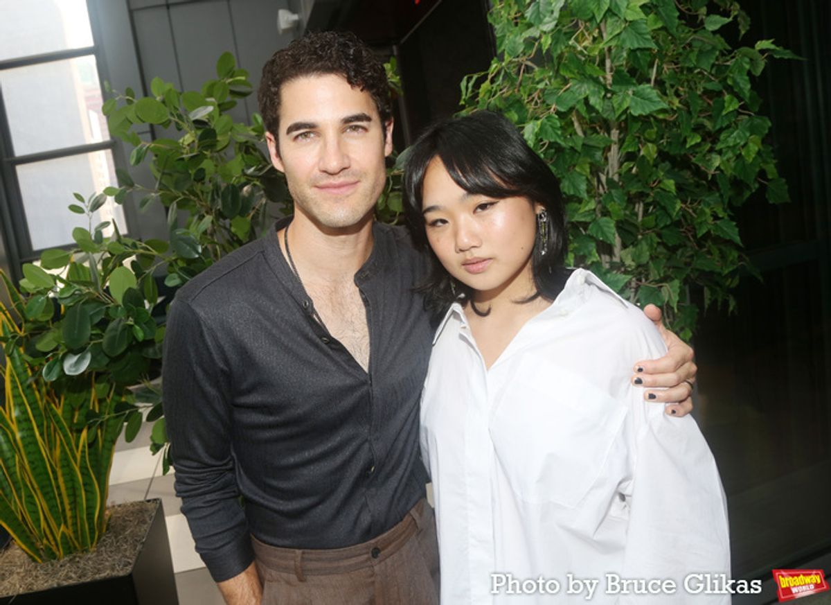 Darren Criss and Helen J Shen  at 