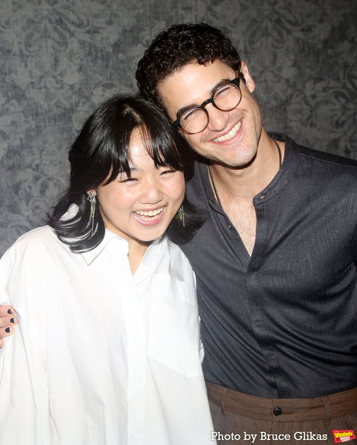 Helen J Shen and Darren Criss  at 