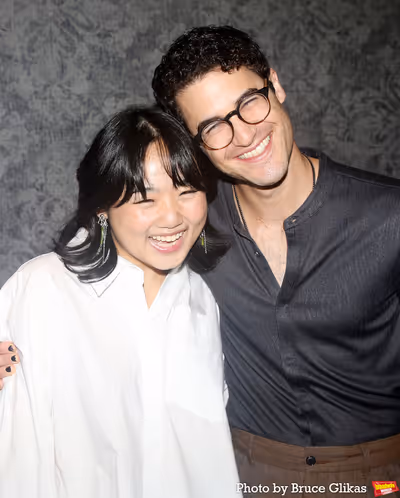 Helen J Shen and Darren Criss  Photo