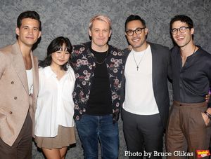 Dez Duron, Helen J Shen, Director Michael Arden, Marcus Choi and Darren Criss @ BroadwayWorld Dez Duron, Helen J Shen, Director Michael Arden, Marcus Choi and Darren Criss Photo