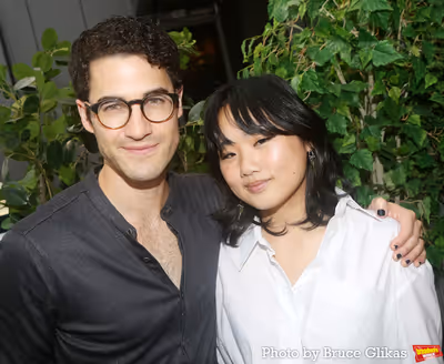 Darren Criss and Helen J Shen Photo