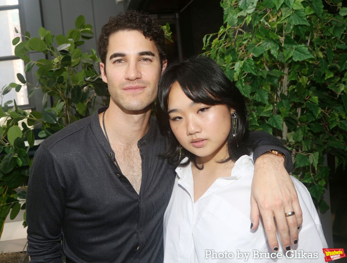 Darren Criss and Helen J Shen at 