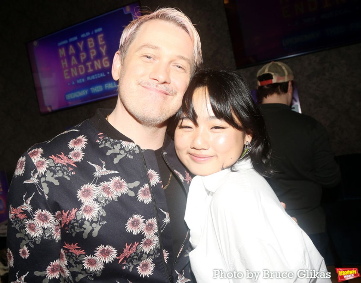 Director Michael Arden and Helen J Shen at 
