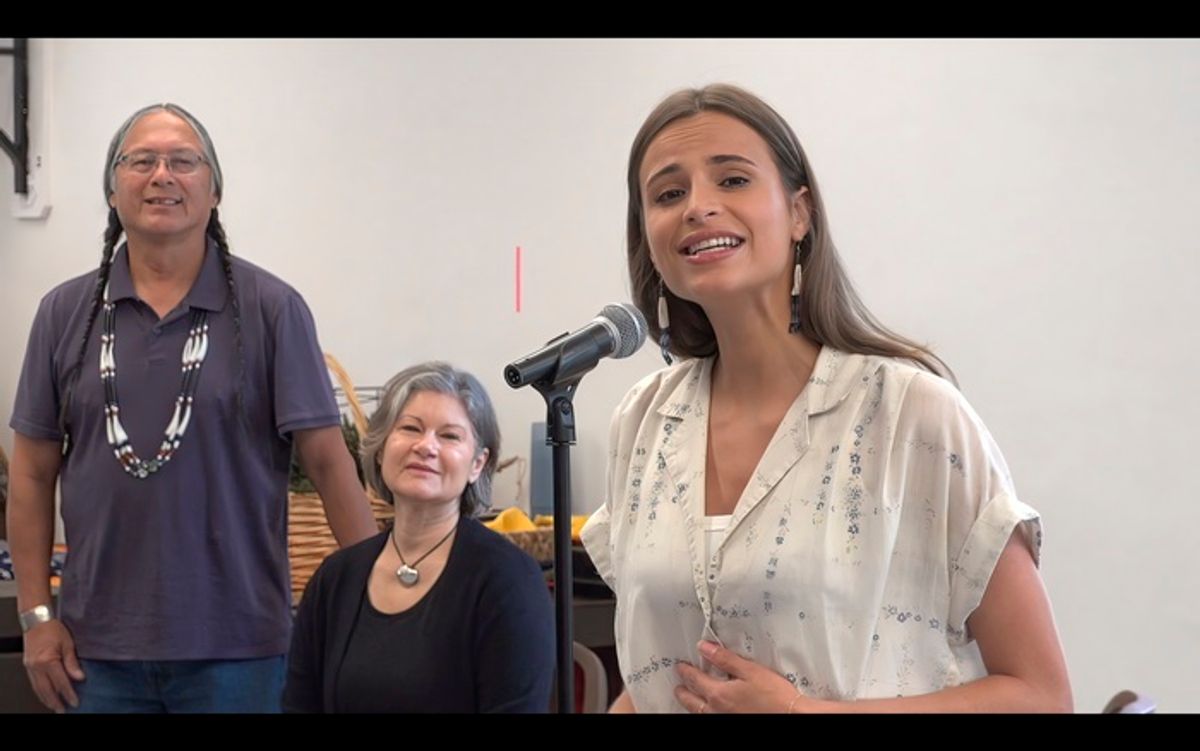 Brent Florendo, Michelle Rios, Angela Gômez at 