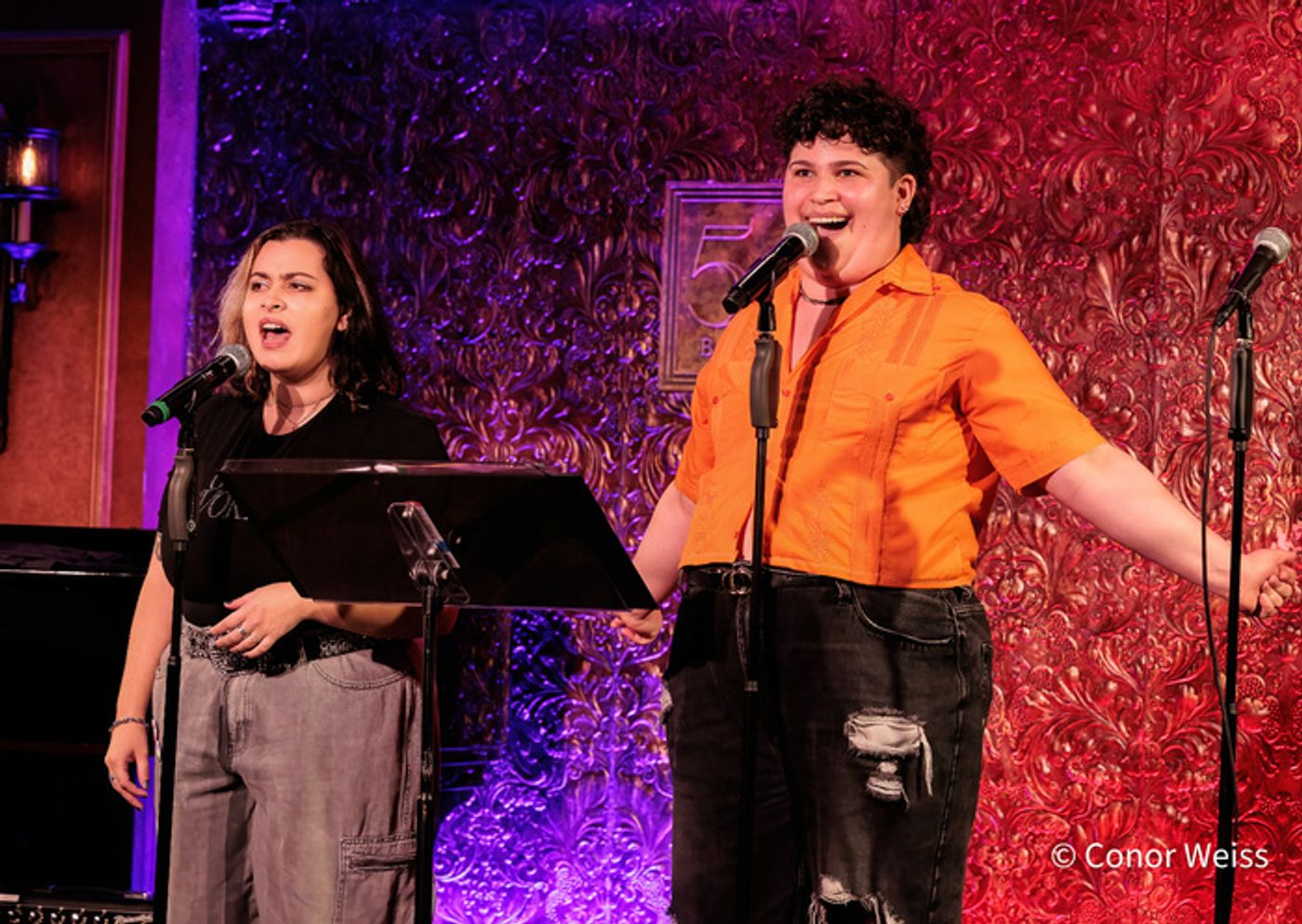 Photos: Highlights from Their Pronouns Are El/ Elle/ Ella at 54 Below Photos: Highlights from Their Pronouns Are El/ Elle/ Ella at 54 Below Image