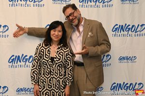 Tina Chilip and David Staller @ BroadwayWorld Tina Chilip and David Staller Photo
