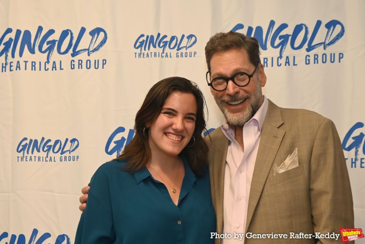 Maya Barbon (Graphic Design) and David Staller at 