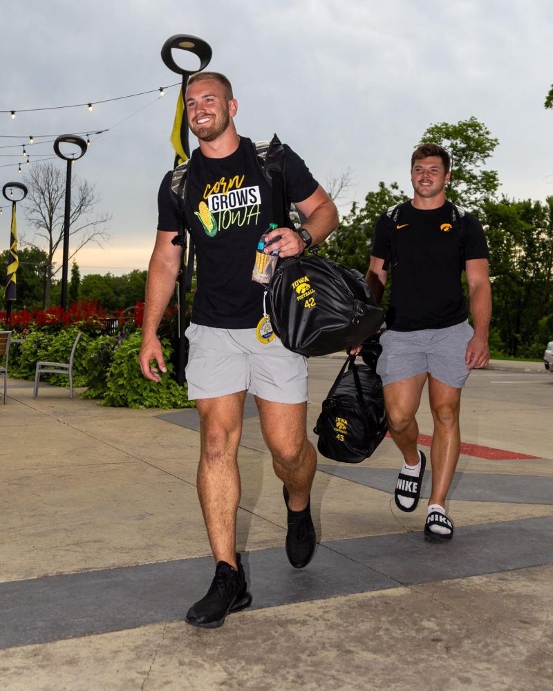 Interview: Zach Twedt of IOWA HAWKEYES VS MINNESOTA GOPHERS at Huntington Bank Stadium Image