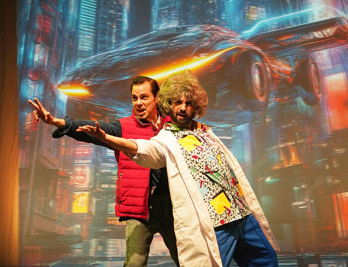 DANNY HAYWARD (left) and CHRIS COLLINS-PISANO  at 