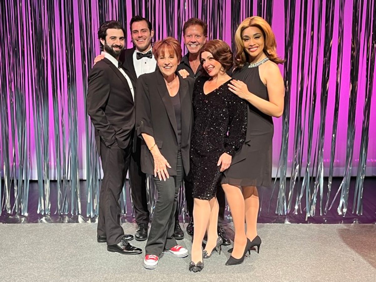 Lorna Luft and the Cast of FORBIDDEN BROADWAY at 