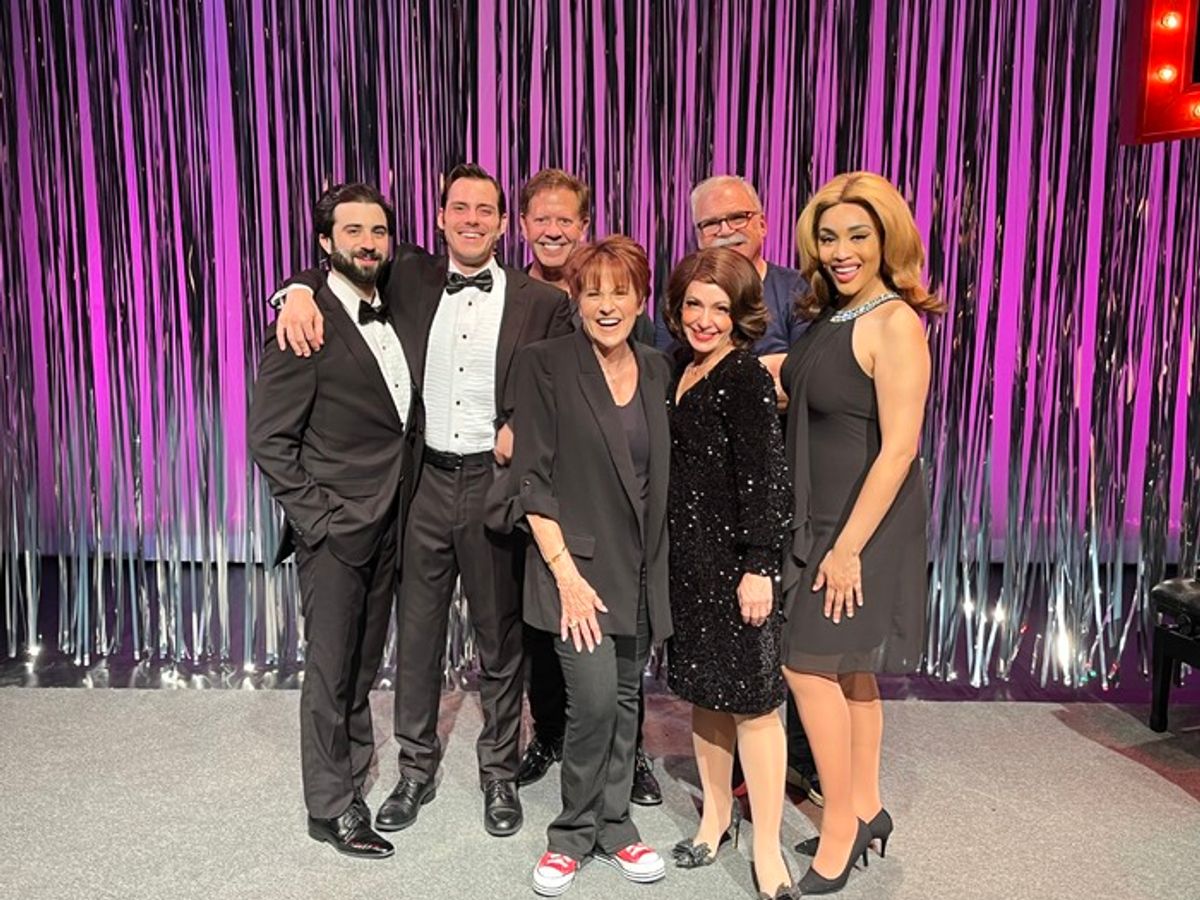 Lorna Luft and the Cast of FORBIDDEN BROADWAY at 