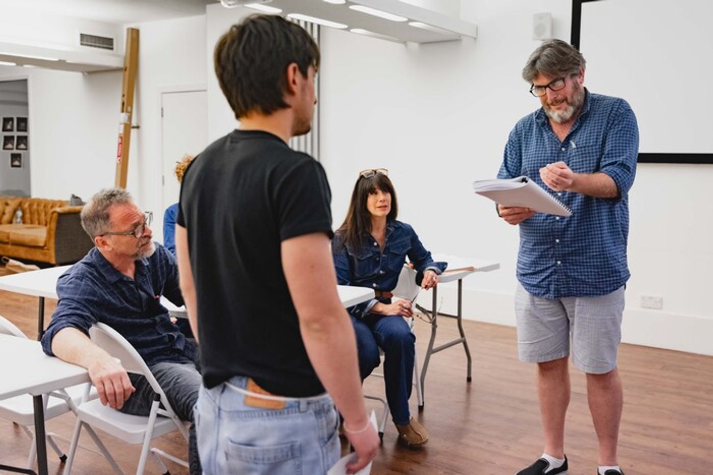Photos: WHAT WE TALK ABOUT WHEN WE TALK ABOUT ANNE FRANK In Rehearsal  Image