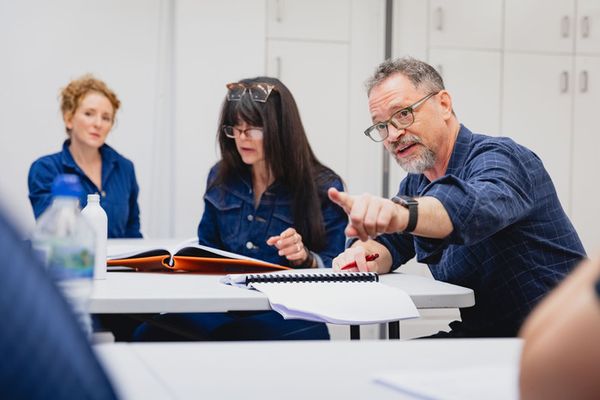 Caroline Catz, Joshua Malina, Dorothea Myer-Bennet Photo