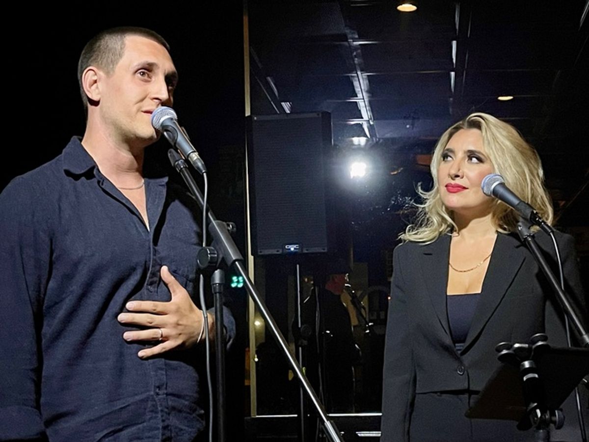 John Krause, Emily Goglia at 