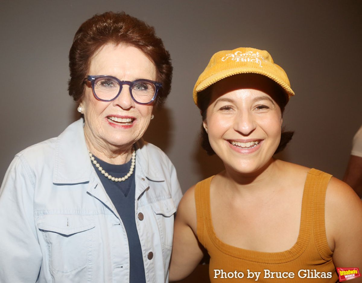 Billie Jean King and Shaina Taub  at 