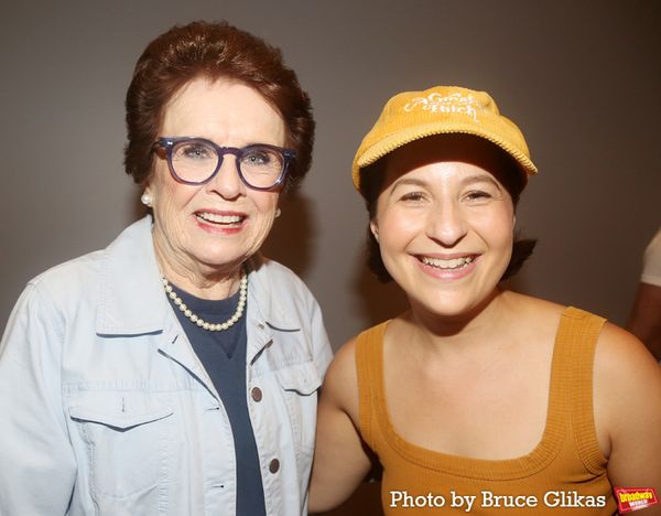 Billie Jean King and Shaina Taub  Photo