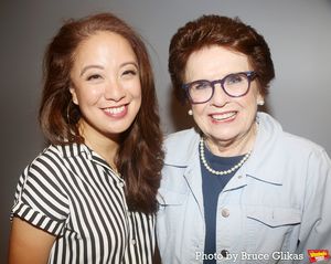 Jaygee Macapugay and Billie Jean King @ BroadwayWorld Jaygee Macapugay and Billie Jean King Photo