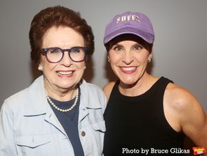Billie Jean King and Jenn Colella @ BroadwayWorld Billie Jean King and Jenn Colella Photo