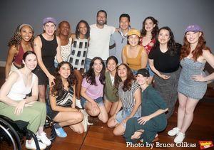 Daniel Dae Kim, Ryan Eggold, Shannon Tyo pose with The Cast of "Suffs" @ BroadwayWorld Daniel Dae Kim, Ryan Eggold, Shannon Tyo pose with The Cast of "Suffs" Photo