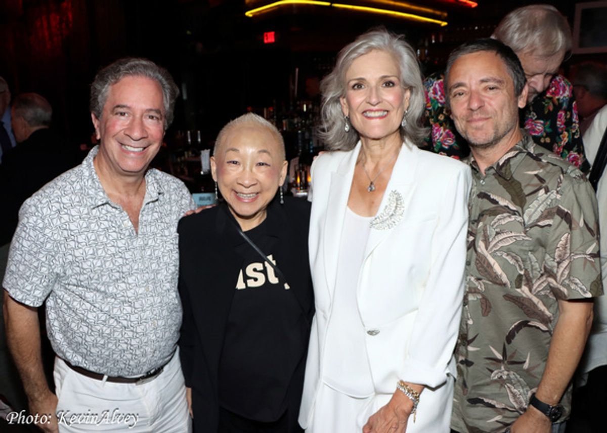 Michael Levine, Lori Tan Chinn, Karen Mason, Steven Brinberg at 