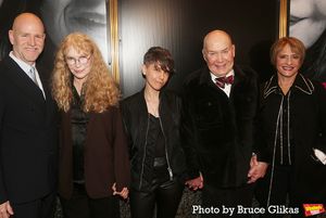 Producer Chris Harper, Mia Farrow, Playwright Jen Silverman, Director Jack O''Brien and Patti LuPone @ BroadwayWorld Producer Chris Harper, Mia Farrow, Playwright Jen Silverman, Director Jack O''Brien a Photo