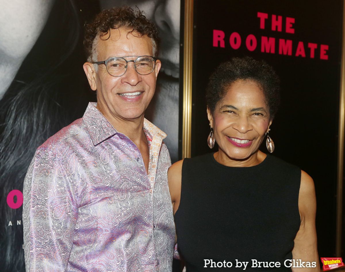 Brian Stokes Mitchell and llyson Tucker Mitchell at 