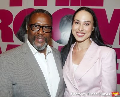 Wendell Pierce and Meena Harris Photo