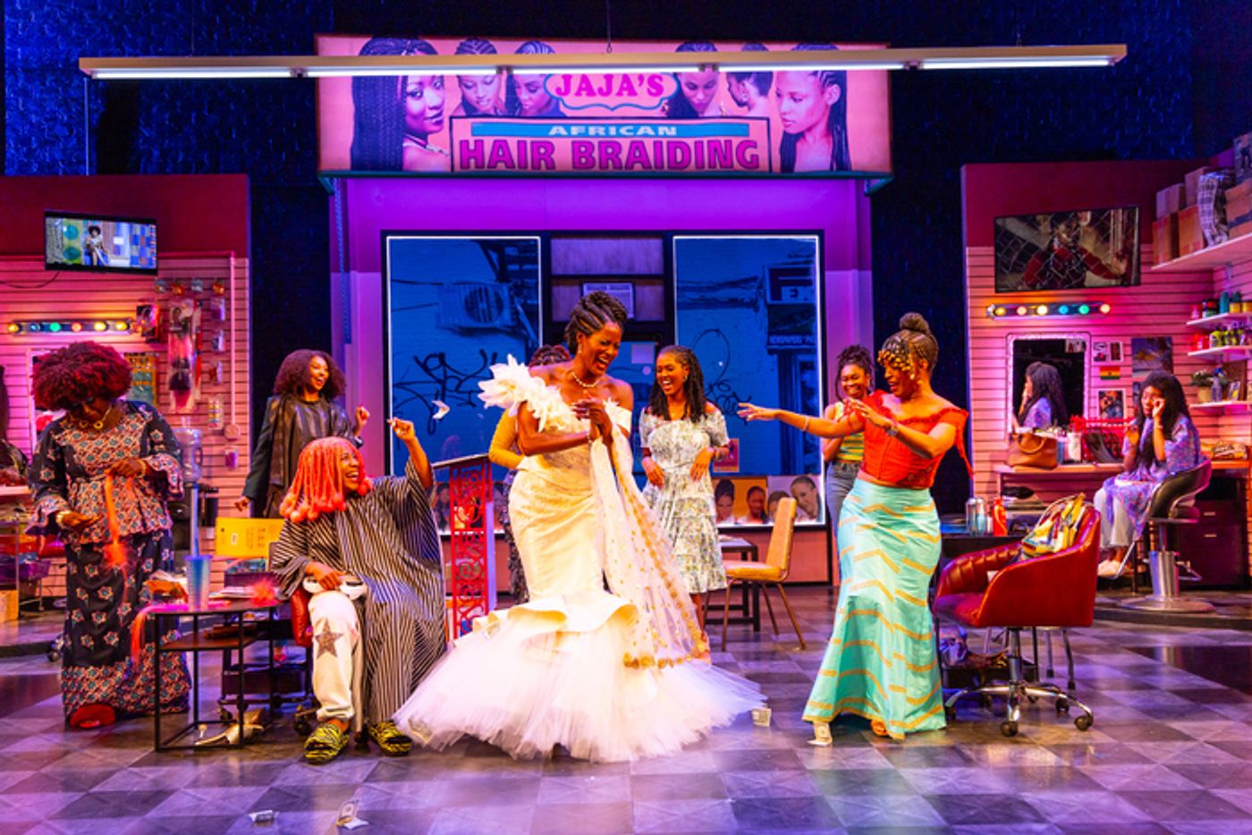 Photos: JAJA'S AFRICAN HAIR BRAIDING At Arena Stage  Image