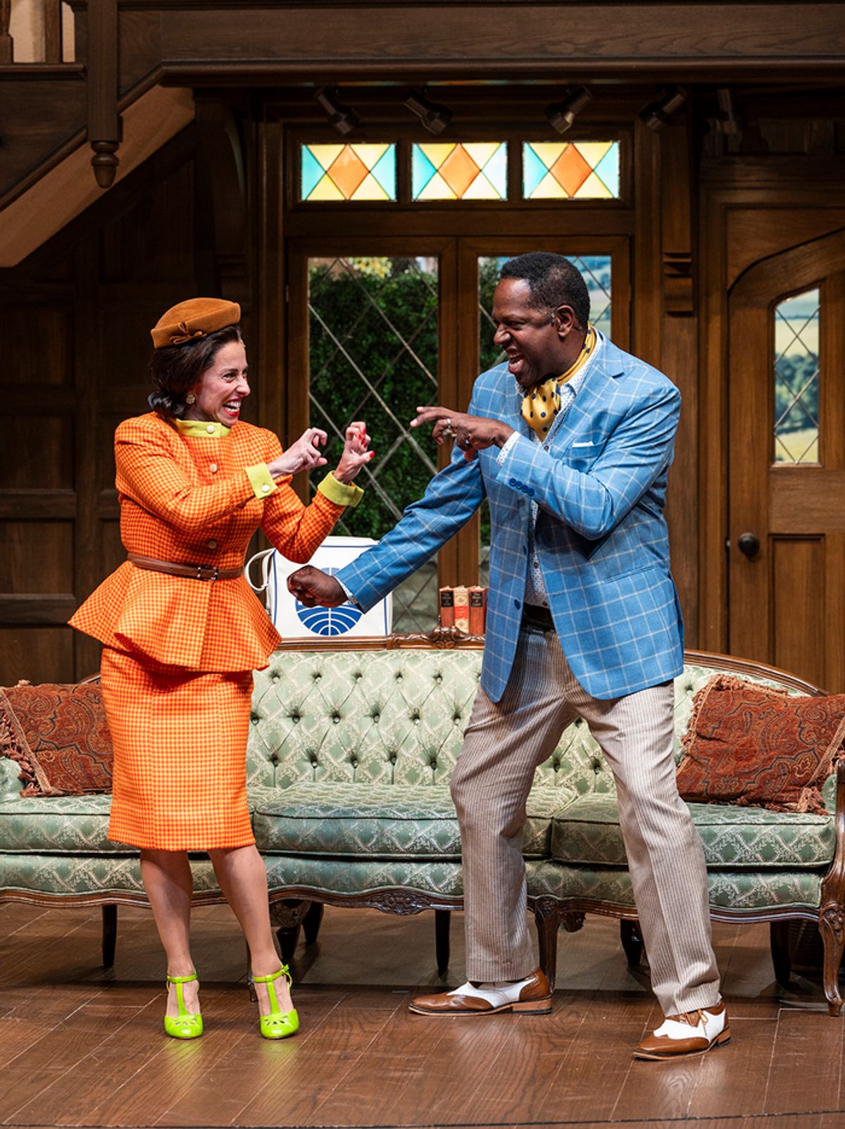 Audrey Francis and James Vincent Meredith  at 