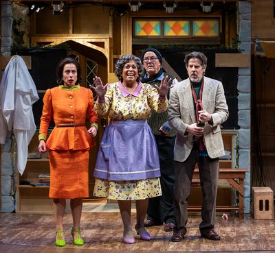 Audrey Francis, Ora Jones, Francis Guinan and Rick Holmes  Photo