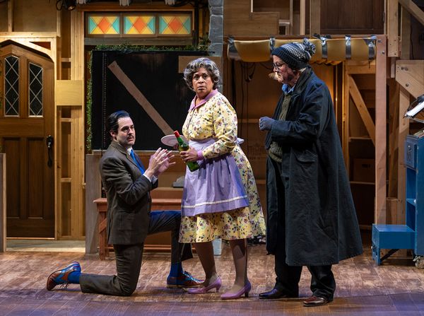 Andrew Leeds, Ora Jones and Francis Guinan  Photo