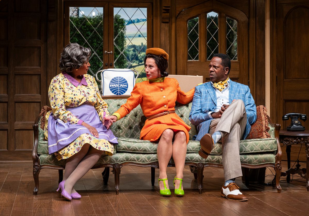 Ora Jones, Audrey Francis and James Vincent Meredith at 