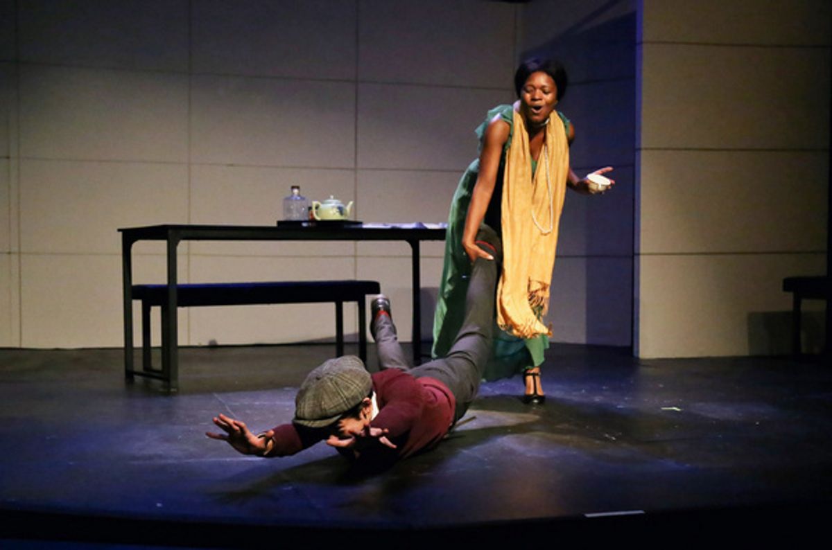 Ethan Yaheen-Moy Chan and Megan Lomax at 