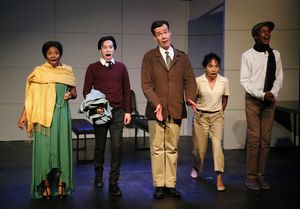 Megan Lomax, Ethan Yaheen-Moy Chan, Richard Rowan, Johana Gracia Lara and Bobby Barksdale @ BroadwayWorld Megan Lomax, Ethan Yaheen-Moy Chan, Richard Rowan, Johana Gracia Lara and Bobby Barks Photo
