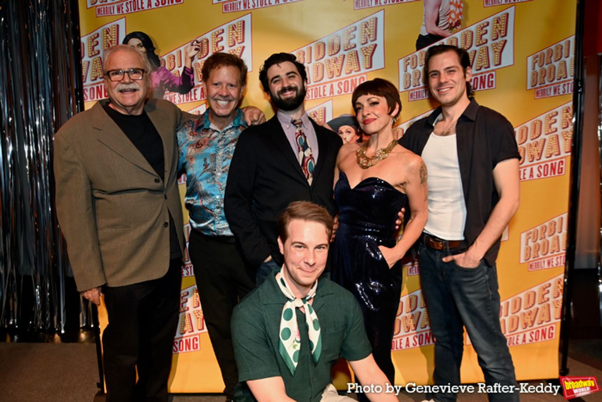 Gerard Alessandrini, Fred Barton, Chris Collins-Pisano, Jenny Lee Stern, Danny Hayward and John Wascavage at 