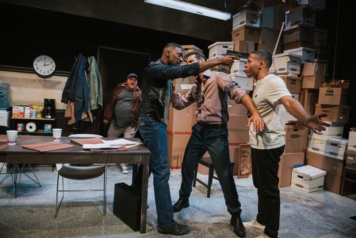 Jason SweetTooth Williams, Moe Irvin, Dave Baez, JD Mollison at Photos: THE WITNESS ROOM at AMT Theater
