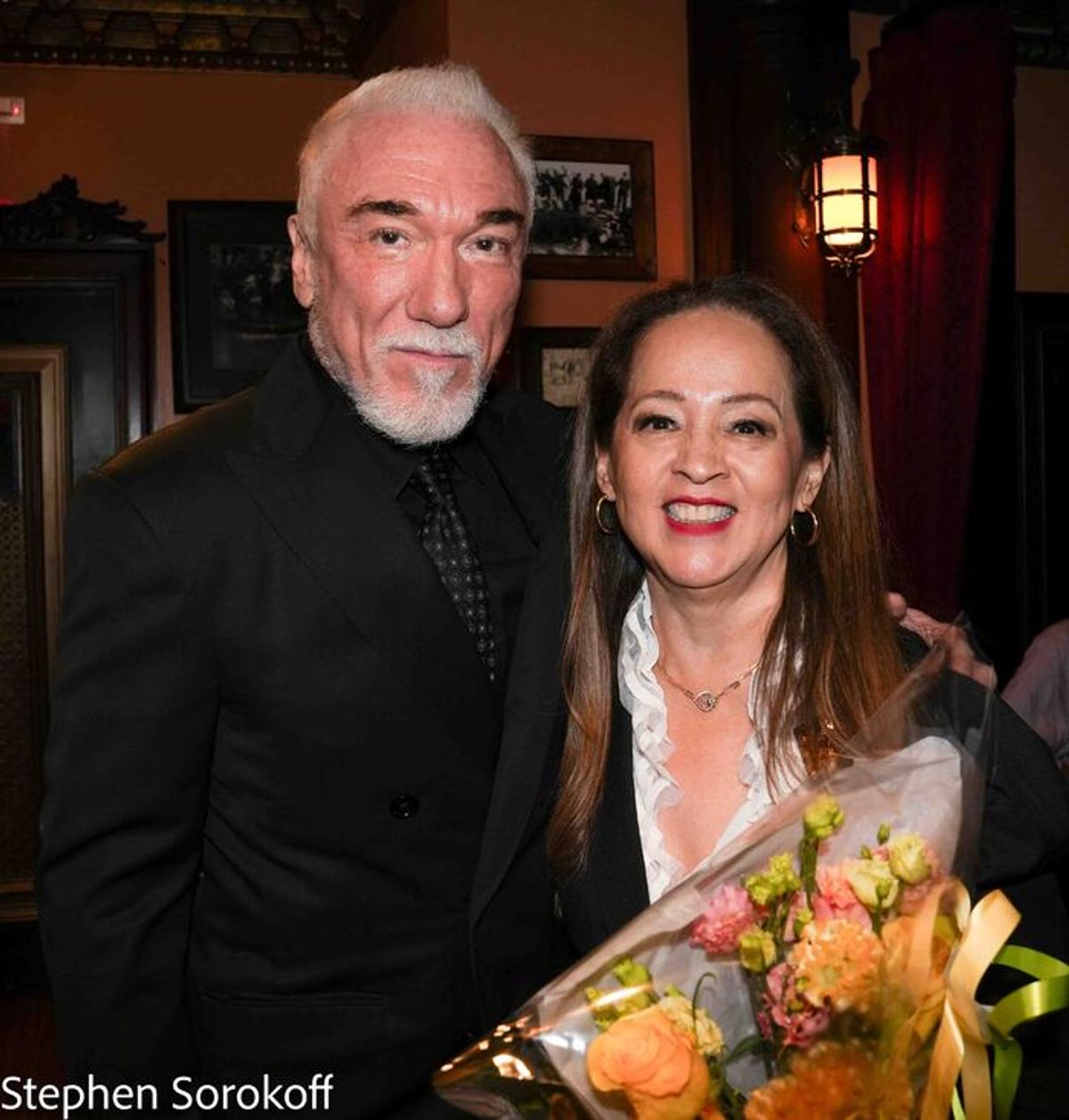 Patrick Page & Perla Batalla at 