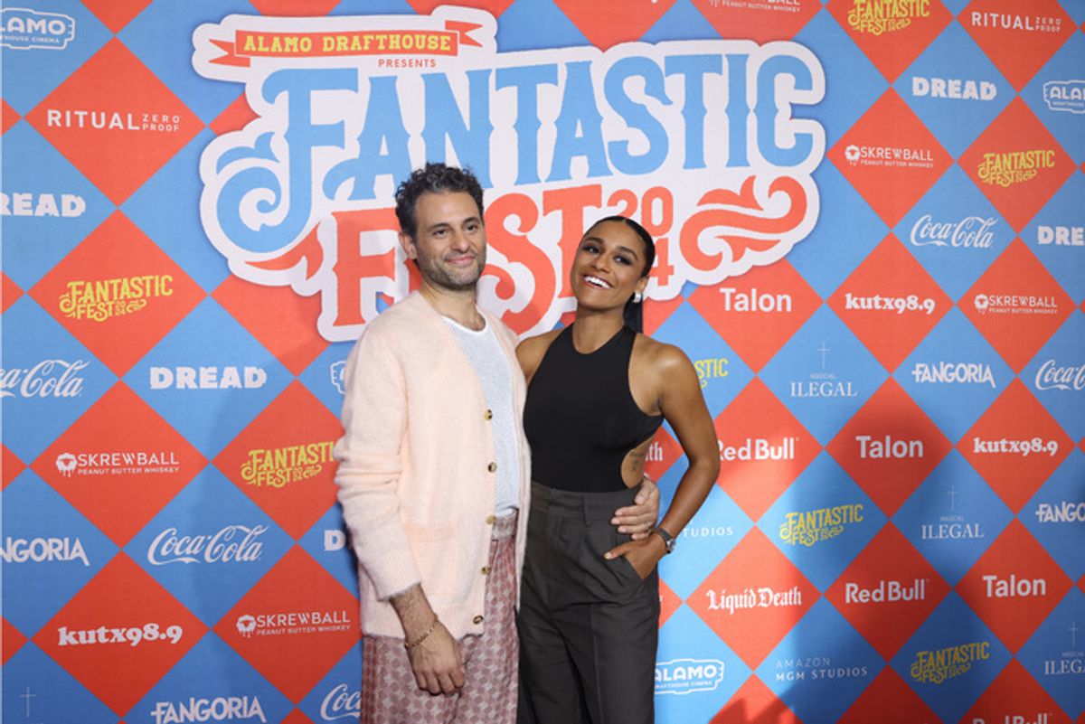 Arian Moayed and Ariana DeBose at 